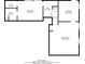 Floor plan for basement level at 1233 Poplar Grove Ne Dr, Atlanta, GA 30306