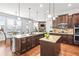 Stylish kitchen featuring granite countertops, modern appliances, and a breakfast nook at 3314 Ridge Manor Way, Dacula, GA 30019