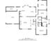 Detailed floor plan of the first floor, showcasing the layout, room dimensions, and garage at 65 Deer Run Ln, Mcdonough, GA 30252