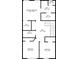 Second floor layout featuring primary bedroom, two secondary bedrooms, and hall bath at 2515 Norwood Park Xing, Atlanta, GA 30340