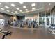 Well-equipped fitness center with state-of-the-art exercise machines and natural light at 1080 Peachtree Ne St # 1208, Atlanta, GA 30309