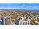 Panoramic aerial view of the building, showcasing the skyline and surrounding landscape at 195 14Th Ne St # 2105, Atlanta, GA 30309