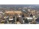 Rooftop view showcasing the architecture, mature trees, walking trails, and a nearby body of water at 195 14Th Ne St # 2105, Atlanta, GA 30309