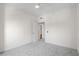 Minimalist bedroom with neutral carpeting at 195 14Th Ne St # 2105, Atlanta, GA 30309