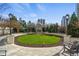 Exterior courtyard featuring a gazebo, seating and manicured landscaping at 195 14Th Ne St # 2105, Atlanta, GA 30309