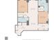 Detailed floor plan showcasing the layout of the home at 195 14Th Ne St # 2105, Atlanta, GA 30309