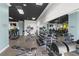 Spacious gym with treadmills, weights, and mirror providing a comprehensive workout environment at 195 14Th Ne St # 2105, Atlanta, GA 30309