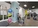 A bright gym with exercise equipment and windows, offering a great fitness experience at 195 14Th Ne St # 2105, Atlanta, GA 30309