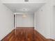 Minimalist living space with hardwood flooring, recessed lighting, and open layout at 195 14Th Ne St # 2105, Atlanta, GA 30309