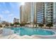 Upscale pool with lounge chairs at 195 14Th Ne St # 2105, Atlanta, GA 30309