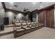 An inviting home theater featuring plush seating, a large screen, and a projector for movie nights at 195 14Th Ne St # 2105, Atlanta, GA 30309