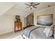 Bedroom showcases decor, bed, dresser and artwork at 938 Crescent River Pass, Suwanee, GA 30024