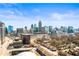 Atlanta skyline view, highlighting the vibrant cityscape with high-rise buildings and urban landscape at 270 17Th Nw St # 2002, Atlanta, GA 30363