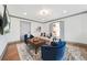 Cozy living room with a comfortable seating arrangement and modern decor at 2357 Lynn Iris Dr, Decatur, GA 30032