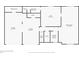 Detailed floor plan showcasing the layout of the home's basement at 1772 Ascot Nw Run, Acworth, GA 30102