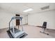 Spacious basement with neutral carpet and workout equipment at 301 Millbrook Farm Ct, Marietta, GA 30068