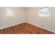 Corner bedroom offers lots of natural light and hardwood floors at 2379 Ridgeway Dr, Atlanta, GA 30360