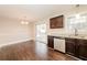 Eat-in kitchen with stainless appliances and sliding glass door to yard at 2379 Ridgeway Dr, Atlanta, GA 30360