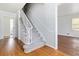 Hallway with hardwood flooring at 4555 Cedar Heights Ct, Stone Mountain, GA 30083