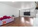 Bright and airy living room with hardwood floors and expansive windows at 4555 Cedar Heights Ct, Stone Mountain, GA 30083