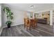 Inviting dining room with wood table and chairs off from the living room at 4809 Thompson Mill Rd, Lithonia, GA 30058