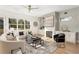 Bright living room with a fireplace and large windows at 1103 Boulevard Se Dr, Atlanta, GA 30317