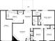 Detailed floor plan showcasing the layout of the home at 6939 Hickory Log Rd, Austell, GA 30168