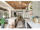 View of kitchen and living space shows open concept living area and patio access at 890 Memorial Se Dr # 101, Atlanta, GA 30316