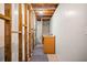 Unfinished basement with stud walls, concrete floor, and utility equipment at 2517 N Hightower Trl, Conyers, GA 30012