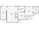 Second-floor floor plan featuring a split bedroom floorplan at 2517 N Hightower Trl, Conyers, GA 30012