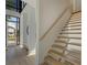 Bright entryway featuring sleek design elements and light hardwood floors at 816 Berne St # 3, Atlanta, GA 30316