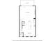 Layout showing living room, kitchen with island, dining area, and balcony at 4327 Water Elm Aly, Doraville, GA 30360
