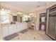 Bathroom boasts dual sinks, large mirrors, and a glass-enclosed shower at 5053 Chapel Xing, Douglasville, GA 30135