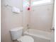 Clean and modern bathroom featuring a shower and toilet at 5053 Chapel Xing, Douglasville, GA 30135