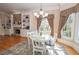 Breakfast area with fireplace and built-in shelves at 5053 Chapel Xing, Douglasville, GA 30135