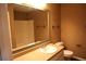 Bathroom featuring vanity, mirror, toilet and tub/shower combo at 1313 Idlewood Ct, Mcdonough, GA 30252
