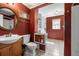 Functional bathroom with ceramic tiled floors, a vanity, and a shower with white tiling at 3016 Ansley Manor Ct, Snellville, GA 30078