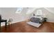 Bright attic bedroom with hardwood floors, skylights and dormer window at 1230 Newbridge Ne Trce, Brookhaven, GA 30319