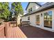 Spacious deck with glass windows, perfect for enjoying outdoor living at 1230 Newbridge Ne Trce, Brookhaven, GA 30319