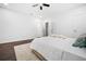 Bright bedroom featuring neutral décor and an ensuite bathroom with modern finishes at 1321 Bridges Sw Ave, Atlanta, GA 30310
