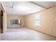 Unfinished basement with natural light from the window, and ready for new owner customization at 2149 Shoals Way, Decatur, GA 30034