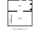 Floorplan of basement and living room with dimensions included at 2149 Shoals Way, Decatur, GA 30034