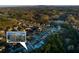 Community aerial view showcases the neighborhood layout amidst wooded surroundings at 3070 Staglin Dr, Powder Springs, GA 30127