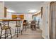 Cozy breakfast nook featuring a dining set and breakfast bar in a functional layout at 2327 Maple Ave, Morrow, GA 30260