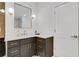 Bathroom featuring quartz countertop and traditional cabinet style at 2497 Wawona Ne Dr, Brookhaven, GA 30319