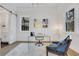Bright home office featuring hard wood floors and lots of natural light at 2497 Wawona Ne Dr, Brookhaven, GA 30319