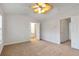 Spacious bedroom with access to an ensuite bathroom and closet at 4000 Howell Park Rd, Duluth, GA 30096