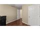 Bedroom features neutral colors, recessed lighting, and plenty of closet space at 2405 Landrum Ct, Lawrenceville, GA 30043