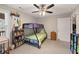 Comfortable bedroom featuring carpet, a bunk bed, and natural light at 2999 Paul Harris Rd, Dallas, GA 30157