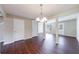 Large, open-concept living room with hardwood floors and ample space at 3326 Waldrop Trl, Decatur, GA 30034